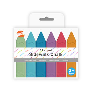 Ensemble de craies de trottoir lavables BEIFA <span class=keywords><strong>craie</strong></span> Jumbo non toxique pour le jeu d'art en plein air - Product Image 2