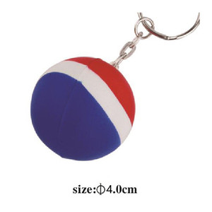 Quà Tặng Khuyến Mại Biểu Tượng Tùy Chỉnh PU Căng Thẳng Bóng <span class=keywords><strong>Pepsi</strong></span> Keychain - Product Image 5