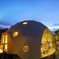 Tenda Kubah Geodesik Transparan untuk Hotel Glamping Mewah, Resor, dan Perkemahan