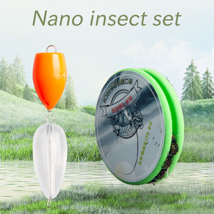 Juego de anzuelos para pesca con mosca, anzuelos Nano para pesca micro, pesca de pez blanco en arroyos, anzuelos múltiples para uso en ríos - Product Image 3