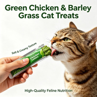 Bâtonnets de mousse arc-en-ciel pour chat de haute qualité, sans OGM, sans gomme, sans amidon, 60 % de protéines brutes, 75 % de viande, riche en protéines