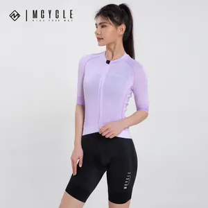 Mcycle New Design Bike Bicycle Jersey Wear Short Sleeve Biking Shirts Breathable Comfortable Women Tight Cycling Top Jerseys