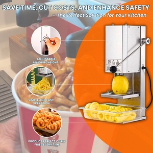 Best Seller Wedges Low Energy Consumption Potato Chips <strong>Vending</strong> <strong>Machine</strong> 220V <strong>French</strong> <strong>Fries</strong> Cutter - Product Image 5