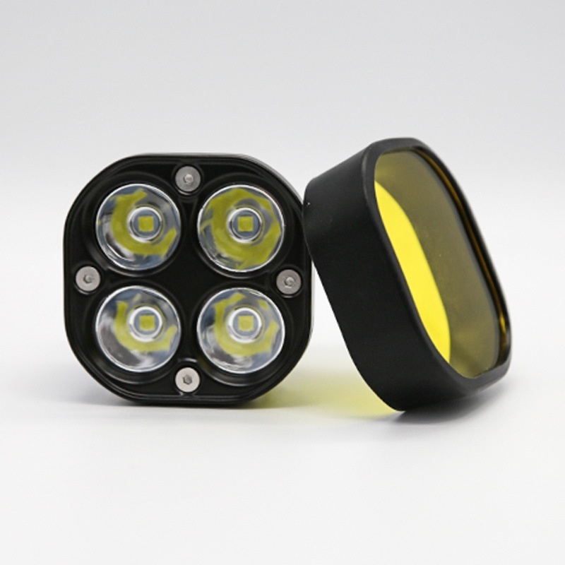 High Brightness 40W LED A-pillar Spotlight Work Light Fog Light for Motorcycle & Engineering Vehicles
