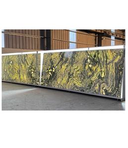 Dalle de pierre onyx Aravali, matériau moderne haute densité pour table de restaurant, usage intérieur/extérieur, revêtement mural, revêtement de sol, aménagement paysager - Product Image 3