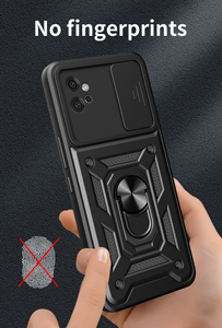 Funda de teléfono con armadura de ventana de empuje para cámara deslizante para Motorola E20 E30 E40 Edge 20 <span class=keywords><strong>2021</strong></span> 20 Lite G60S G Power <span class=keywords><strong>G9</strong></span> Play E7 Plus G50 G100 - Product Image 3
