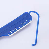 Rasoirs à lame unique Wanmei avec manche droit en plastique, outil de manucure professionnel, rasoirs de barbier pliables/rasoirs à raser