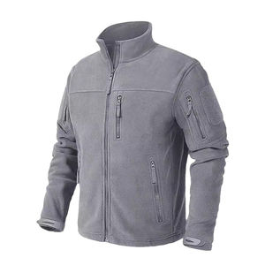 Veste de pluie matelassée en toile softshell imperméable et de haute qualité unisexe avec fermeture éclair Design personnalisé pour hommes coupe-vent d'hiver respirant - Product Image 1