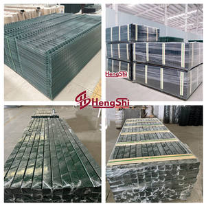 Cercado de flexión triangular 3D/Valla de alambre de malla soldada 3D/Marco de metal Panel de valla curvada de flexión 3D y puerta - Product Image 4