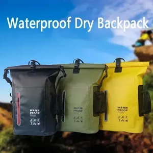 Mochila Impermeable de 25L para Exteriores, con Correa de Hombro Arqueada, Bolsa Seca de Gran Capacidad para Camping, Natación, Playa, Piscina - Product Image 4