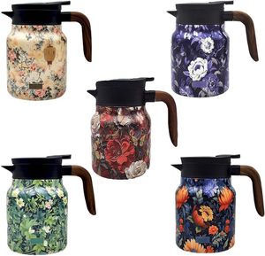 थोक कस्टम 1 एल डबल दीवार वैक्यूम पानी जूग स्टेनलेस स्टील इन्सुलेट थर्मल चाय बर्तन इनफ्यूसर के साथ - Product Image 2