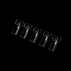 Lot de 50 éventails magnétiques transparents pour nuancier de couleurs d'ongles, présentoir d'ongles, palette de vernis gel pour salon, outil de démonstration de manucure - Product Image 5