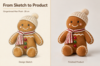 Porte-clés en peluche personnalisé en forme de petit ours, adorable breloque en forme d'ours en peluche avec bonnet tricoté