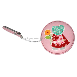 Khuyến mại nhiệm vụ nặng nề Mini Pocket Floral Flower in vòng hình dạng PU da đo băng 1.5m biểu tượng tùy chỉnh băng biện pháp - Product Image 3