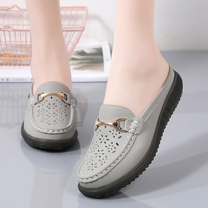 Chaussures plates pour femmes, légères, confortables, <span class=keywords><strong>tendance</strong></span>, polyvalentes, en microfibre, pour infirmières, à porter en été - Product Image 2