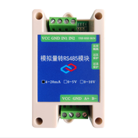 Conversión RS485 a 4-20mA 0-5V 0-10V Módulo de transformación 2 4 canales Modbus RTU RS485 a módulos convertidores industriales analógicos