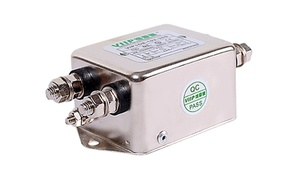 Filtros EMI de CC para dispositivos eléctricos de CC, filtros de línea de alimentación eléctrica de paso bajo de alto rendimiento - Product Image 4