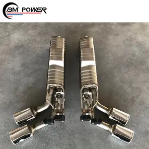 High Quality G CLASS W464 W463A G500 G63 TI style A style 2019 Year Fit For Muffler Tips Exhaust Tips Exhaust System Tips