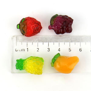 4D Fruits <span class=keywords><strong>Gummy</strong></span> Fudge Snacks Confitería 3D Fruit Shaped Jelly <span class=keywords><strong>Gummy</strong></span> Caramelos con relleno de mermelada - Product Image 6