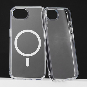 Cho iPhone 16e 2025 PC + TPU lai pha lê rõ ràng 4 góc đệm không khí bảo vệ nam châm điện thoại trường hợp đối với iPhone 16e - Product Image 2