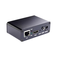Encodeur vidéo HD miniature H.265/H.264/MJPEG pour streaming IP NVR avec prise en charge ONVIF et contrôle du flux CBR/VBR