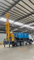 CITCD-700 Rig de forage de puits d'eau rotatif diesel monté sur véhicule pour la construction