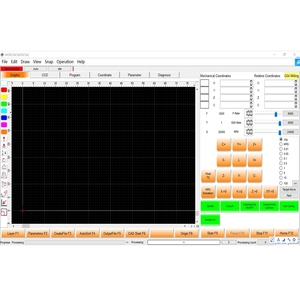 1325 <span class=keywords><strong>CNC</strong></span> Router điều khiển CCD dao động dao máy cắt cho thảm xe - Product Image 6