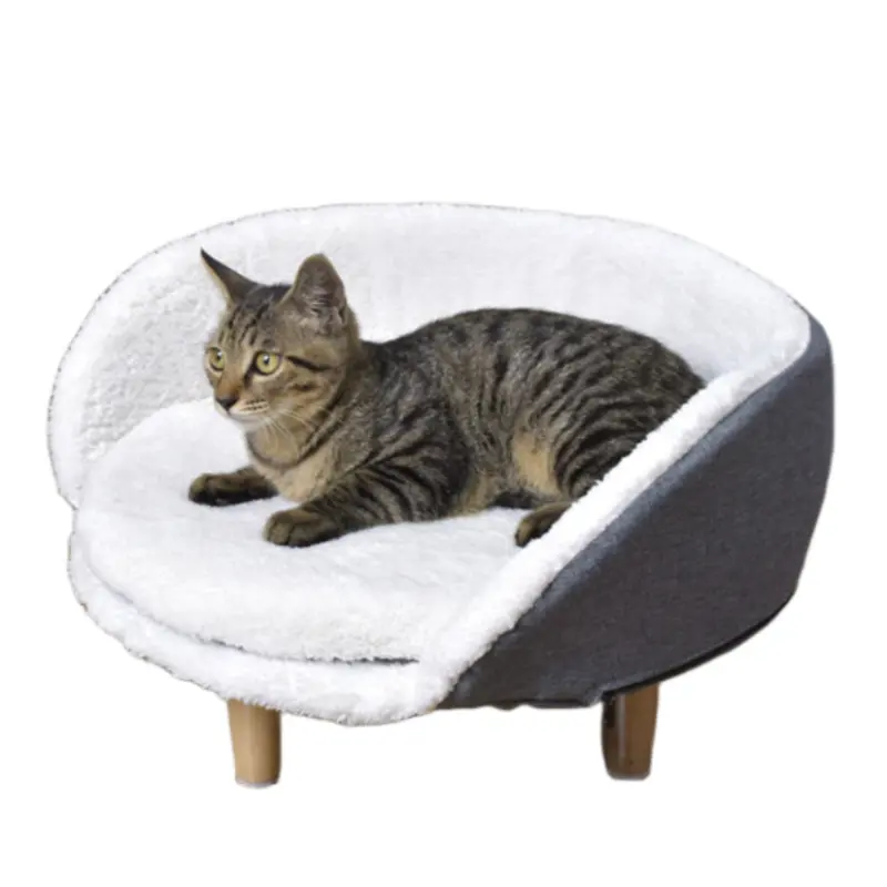 ペットベッドアクセサリーぬいぐるみペット猫ベッドかわいい柔らかく洗える睡眠高級デュアルユースペットソファベッド