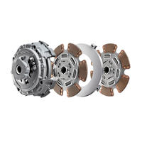 Kit d'embrayage à cannelures 15,5" x 2,00"-10 108925-25 pour camions poids lourds routiers et utilitaires avec configuration d'embrayage à traction de 15,5 pouces