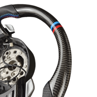 Volant de direction en cuir et fibre de carbone avec LED, personnalisé pour E85 E86 E89 Z4 Série 4 M4, convertible