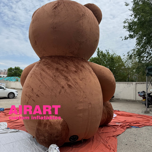 Énorme mignon ours gonflable dessin animé gonflable modèle Animal publicité décoration extérieure accepter ajouter Logo et <span class=keywords><strong>lettres</strong></span> - Product Image 6