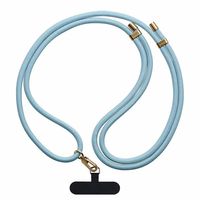 Sangle universelle réglable pour téléphone portable avec patch détachable, cordon de sécurité anti-perte tendance, lanière de téléphone portable durable