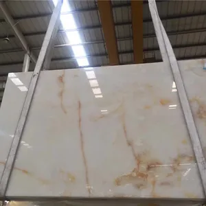 Luxo branco onyx corian superfície sólida topos, especificação com o melhor preço