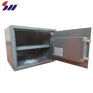 Tùy Chỉnh Hot-Thép Cán Nguội Đen <span class=keywords><strong>Built</strong></span>-<span class=keywords><strong>In</strong></span> Hai Lớp Hidden Khóa Tiền An Toàn Stash Hộp - Product Image 3