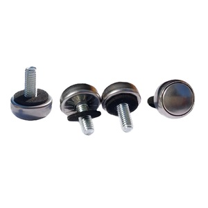 Clip de fixation de plaque d'immatriculation en acier inoxydable avec capuchon amovible pour la réparation et le remplacement de voitures, modèle FR - Product Image 1