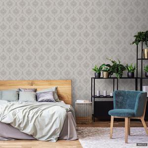 Papier peint PVC à motif damassé, papier peint classique pour murs - Product Image 6