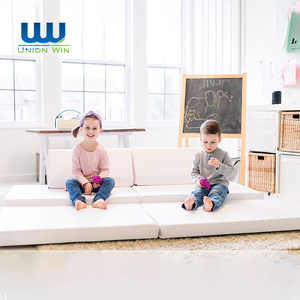 Forma personalizzata a forma di blocco 6 pezzi <span class=keywords><strong>vecchi</strong></span> <span class=keywords><strong>mobili</strong></span> da soggiorno per la casa ad alta densità cum bed bambini divano modulare pieghevole - Product Image 1
