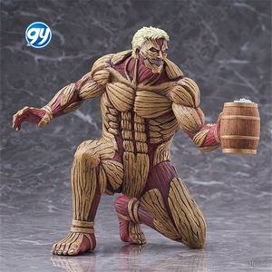 GSC ปรากฏขึ้นโจมตีบนไททันผู้ใหญ่ Reiner brauned Eren yeager ตัวเลขอะนิเมะสะสมโมเดลรูปปั้นพีวีซีของขวัญ otaku - Product Image 6