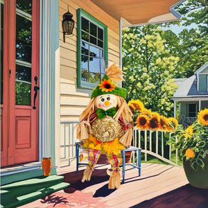 Декоративная соломенная сумка - Product Image 2