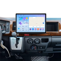 Autoradio GPS multimédia 13,1'' Octa Core 4G DSP avec Carplay Android pour Toyota Hiace 2011~2018