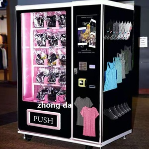 Electronic Touch Screen Clothes Vending Machine With Advertising Screen Eyelash Vending Machines