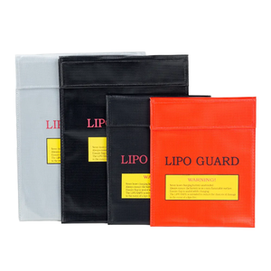 Borsa di sicurezza in Nylon 18x23cm per ragazzi in fibra di vetro ignifuga a prova di esplosione protezione per barche <span class=keywords><strong>RC</strong></span> - Product Image 1