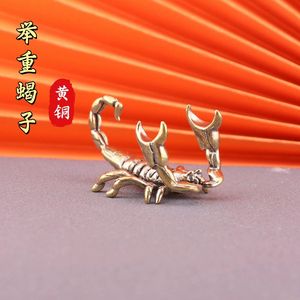 Figurines de <span class=keywords><strong>scorpions</strong></span> miniatures, porte-stylo, collection d'artisanat, ornement de bureau - Product Image 2