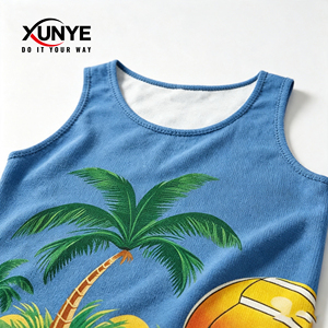 Débardeurs de volley-ball de plage sportifs personnalisés en gros, respirants, à séchage rapide, <span class=keywords><strong>anti</strong></span>-<span class=keywords><strong>UV</strong></span>, antibactériens, à transfert thermique - Product Image 3