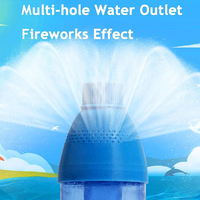 Pistolet à eau de plage pour l'extérieur, style feu d'artifice, type poussoir, jet de feu d'artifice amusant, pistolet à jet d'eau en plastique, unisexe