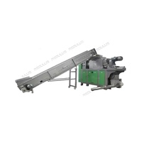 Films en plastique PP lavés de haute qualité pressant la Machine de granulateur sacs en plastique presse-agrumes Machine de granulateur de séchage