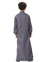 Arabe Musulman Enfants Garçon Jubba Thobe Abaya Robe Longue Robe Caftan pour Enfants Vêtements Islamiques Robes Longues Robe Dubaï Arabe