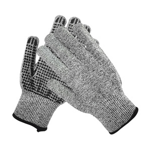 Guantes Resistentes a Cortes Junmu Nivel 5 con Palma Recubierta de Silicona Antideslizante para Fabricación Mecánica - Product Image 1