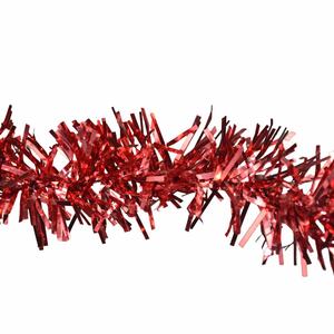 कारखाने की आपूर्ति प्लास्टिक पुनः प्रयोज्य pvc tinsel गारलैंड स्ट्रिप क्रिसमस ट्री आभूषण - Product Image 2
