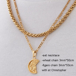 Мужское колье из нержавеющей стали - Product Image 3
